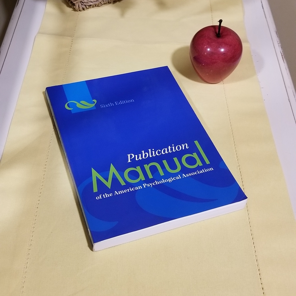 📚 Publication Manual of the American Psychologica